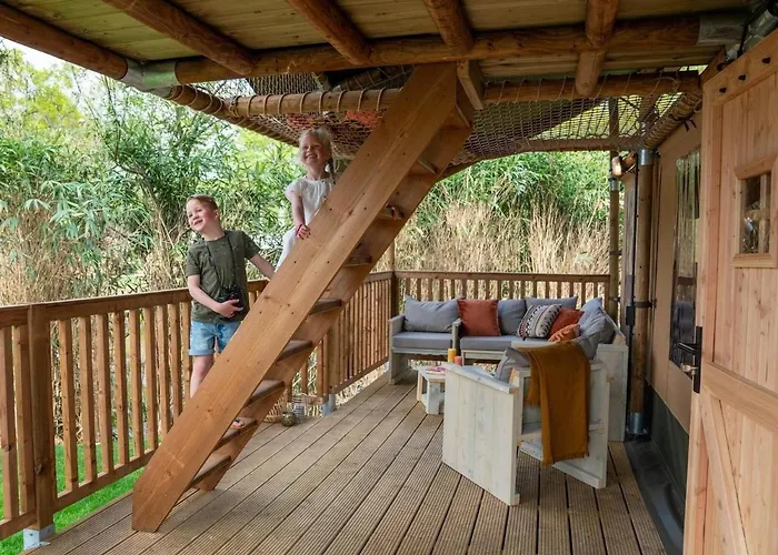 Glamping Tent By De Rhederlaag Luksusowy namiot